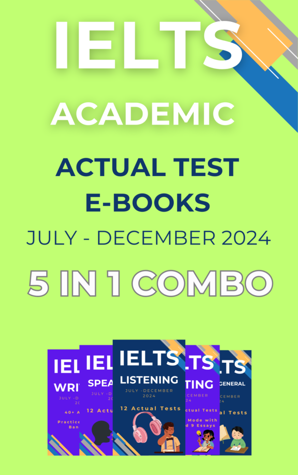 Ultimate IELTS 5-in-1 Mastery Test Bundle Academics