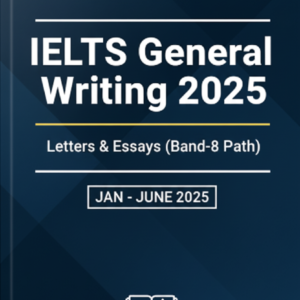 IELTS General Writing 2025 — Letters & Essays (Band-8 Path)